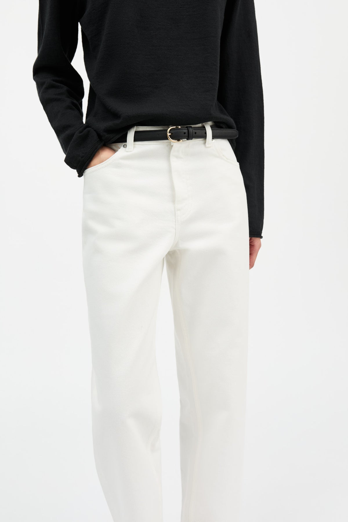 Skall Studio Allison cropped jeans Jeans Off white