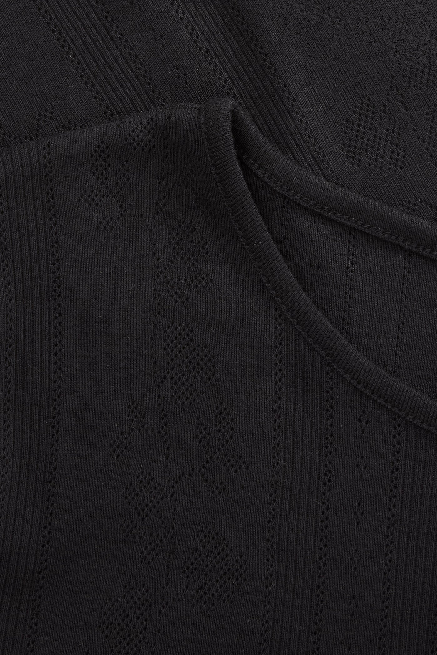 Skall Studio Anna cap sleeve tee Tee Black