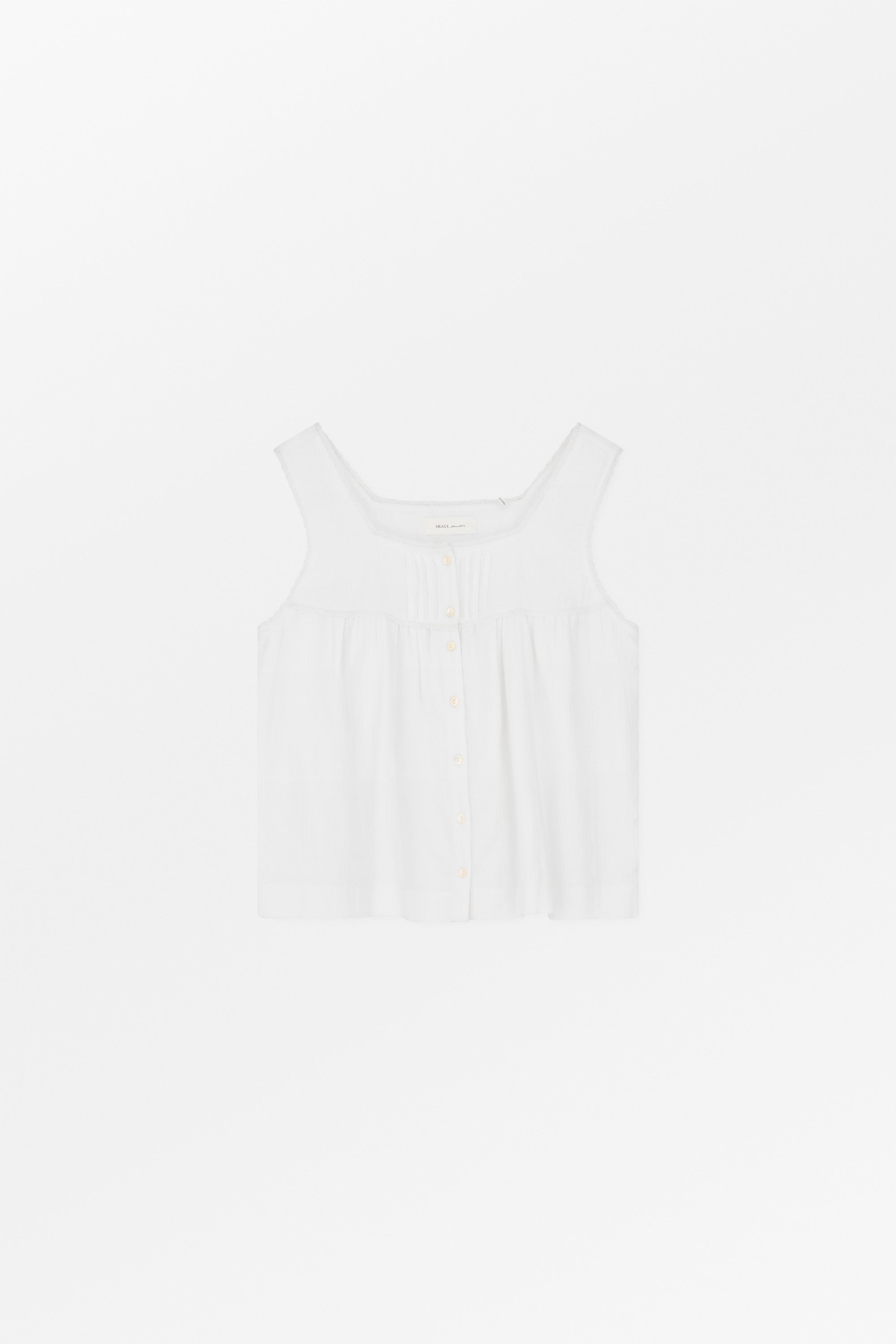 Skall Studio Clea top Top Optic white