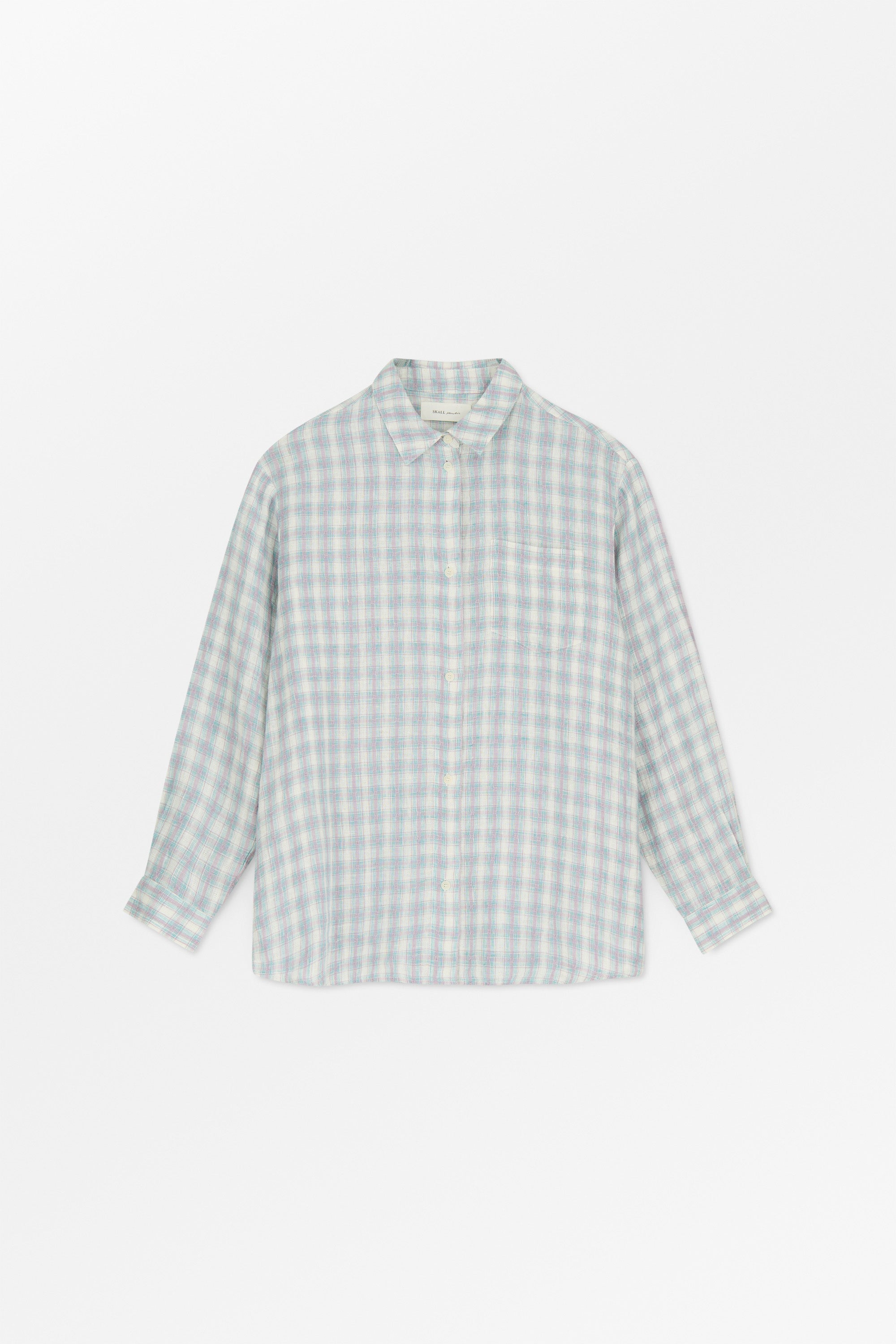 Skall Studio Edgar shirt Shirt Purple/blue check