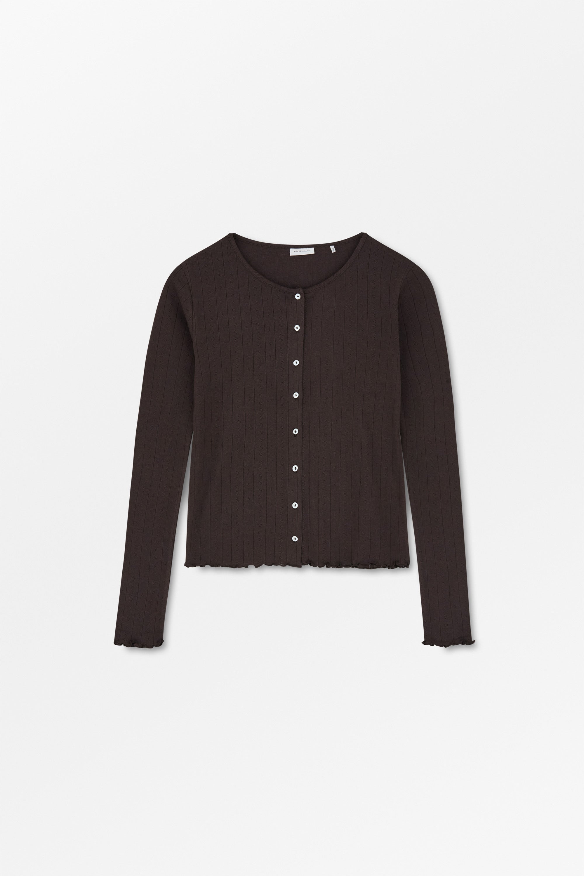 Skall Studio Edie cardigan Cardigan Dark brown