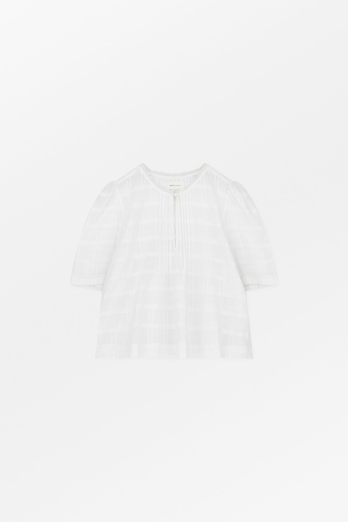 Skall Studio Fiore blouse Blouse Optic white