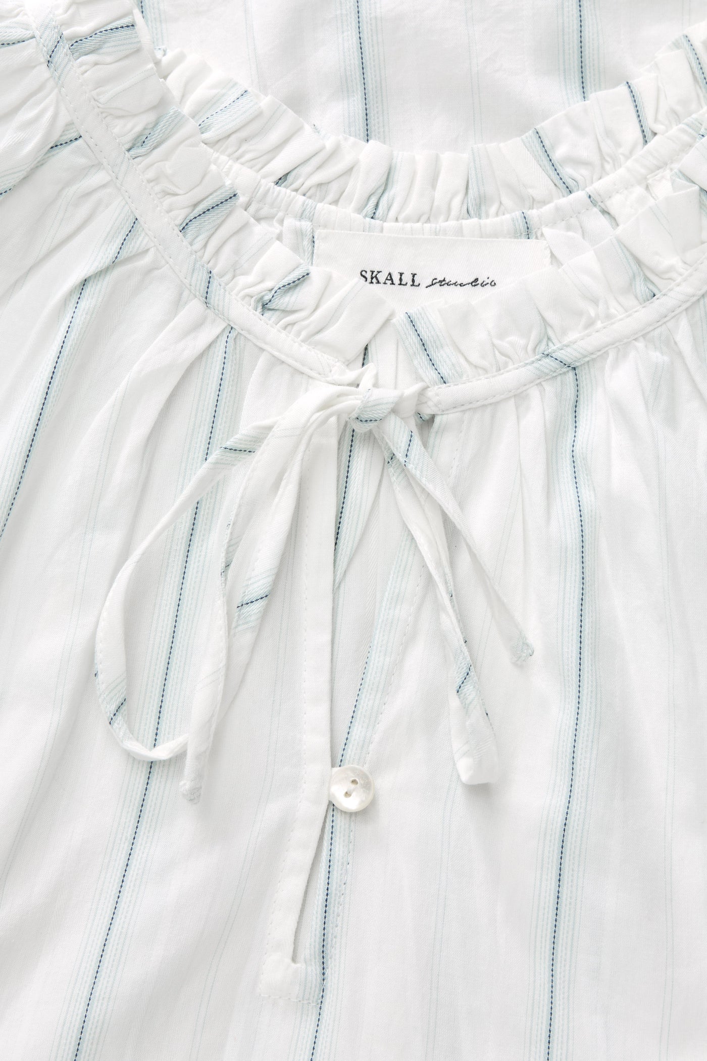 Skall Studio Gabrielle blouse Blouse White/Navy stripe
