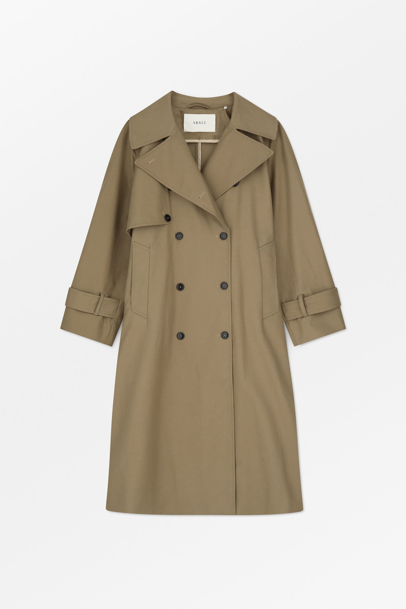 Skall Studio Luna trenchcoat Coat Light khaki