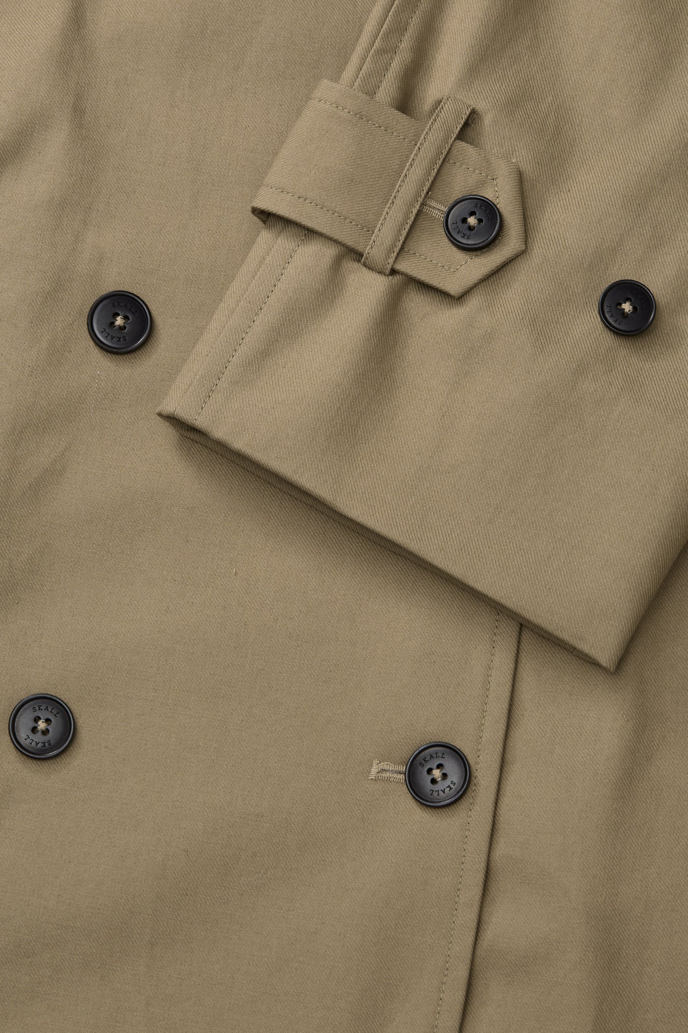 Skall Studio Luna trenchcoat Coat Light khaki