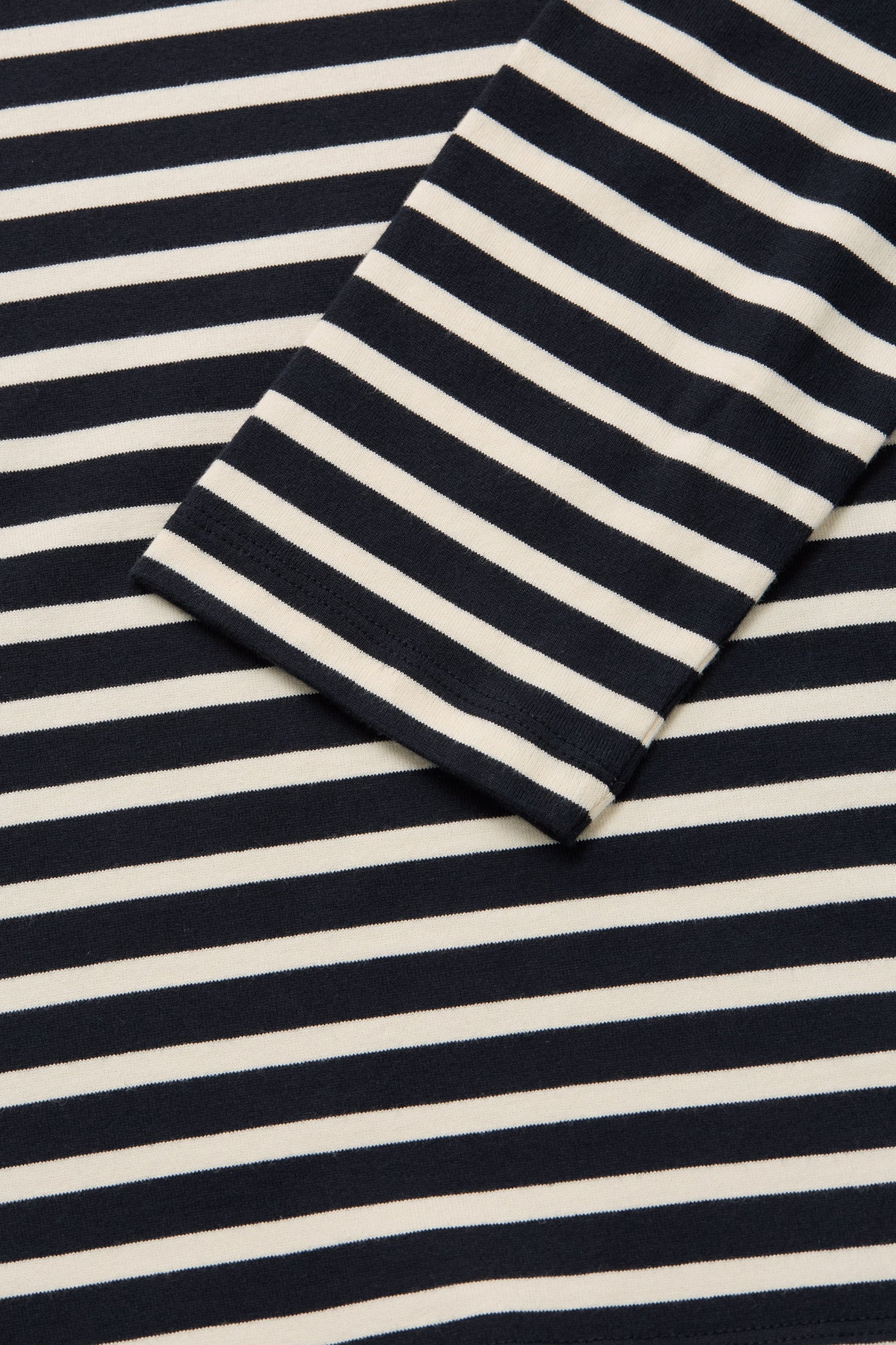 Skall Studio Marron oversized blouse Blouse Navy/Off white stripe