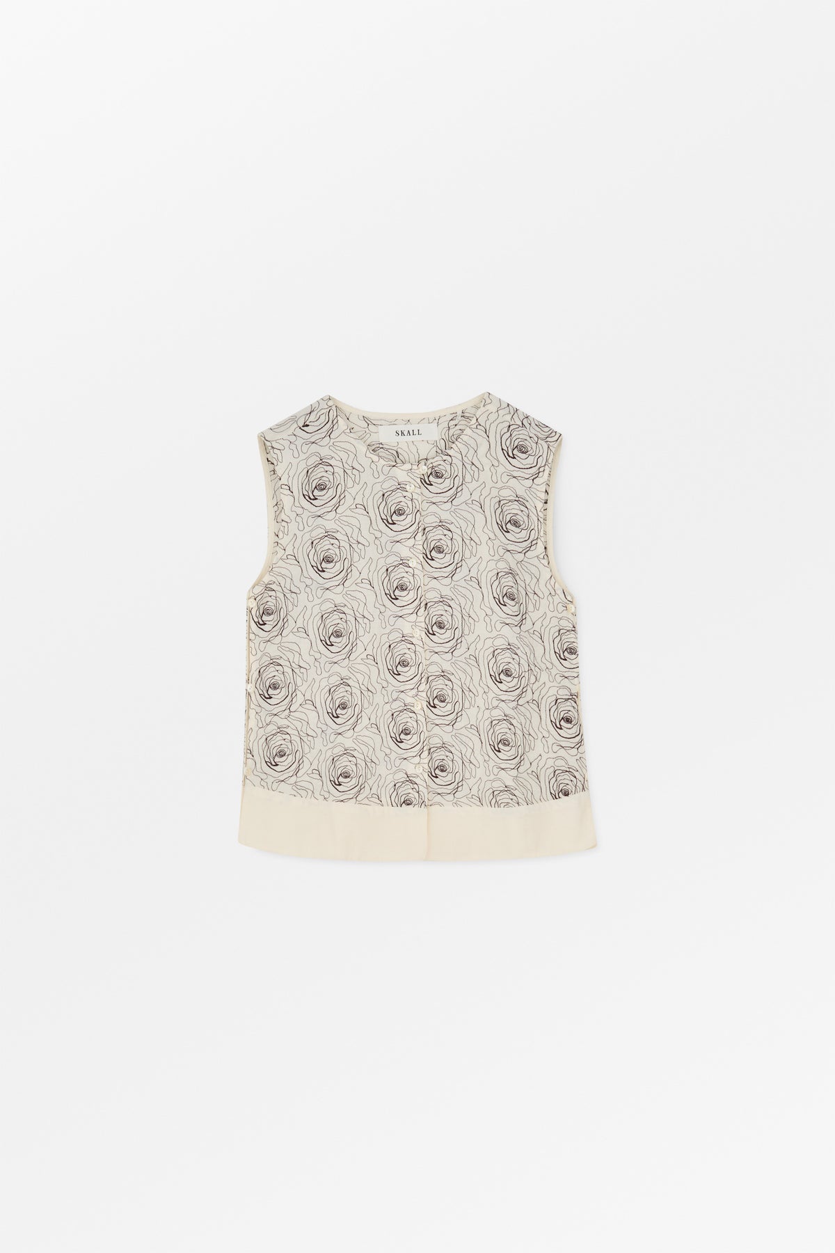 Skall Studio Mollie top Top Ecru