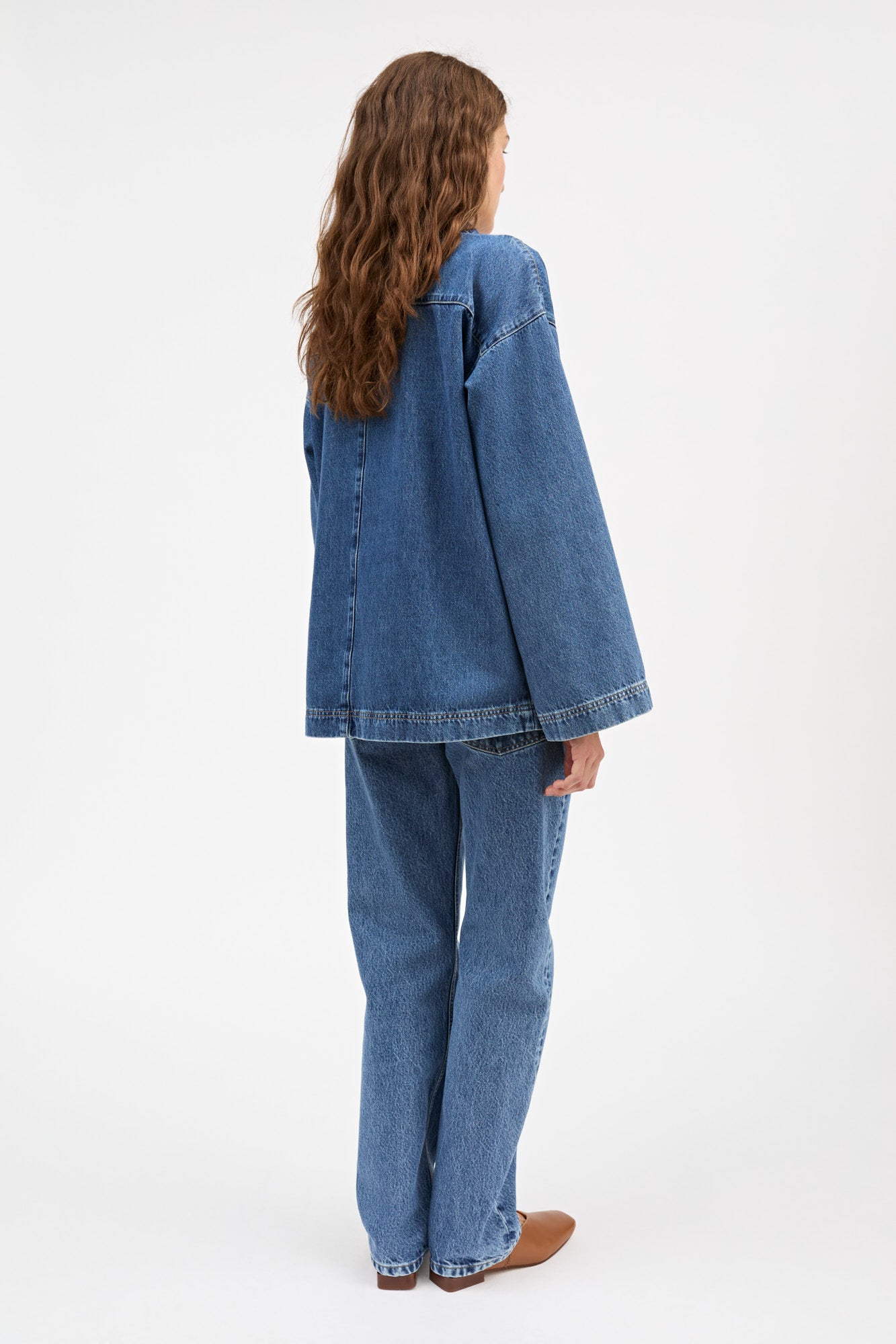 Skall Studio Norma blouse Blouse Slouchy blue