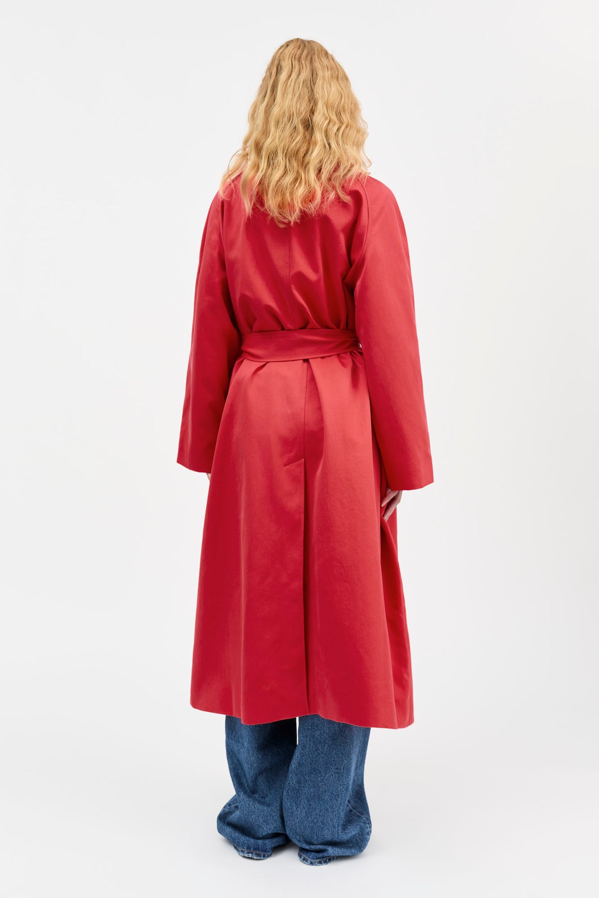 Skall Studio Spring coat Coat Clear red