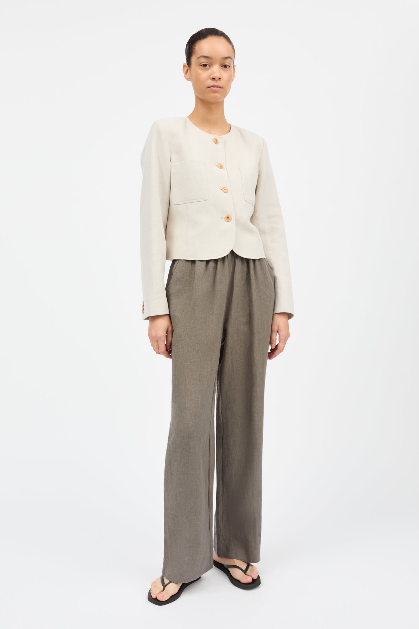 Skall Studio Vetiver pants Pants Khaki